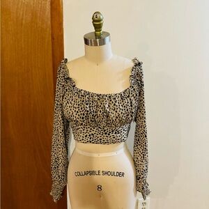 NWT ÍDEM DITO woman crop tops